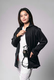 Classic Scrub Jacket Black Female