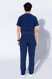 Navy Blue | 4-Pocket Mandarin Collar - Scrubs Pk
