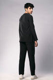 Midnight Black Minimal edge for Men