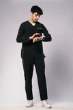Midnight Black Minimal edge for Men
