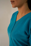 Pacific Blue Feathersoft™ Milano scrub set