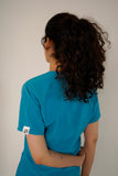 Pacific Blue Feathersoft™ Milano scrub set