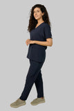 Navy Blue Feathersoft™ Milano Scrub Set