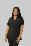 Midnight Black Feathersoft™ Paris Scrub Set