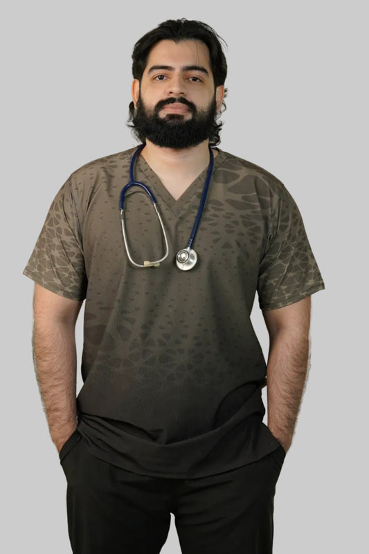 Olive Iron Feathersoft™ With Black Trousers