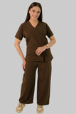 Lisbon Brown Feathersoft™ Milano Scrub Set