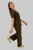 Lisbon Brown Feathersoft™ Milano Scrub Set
