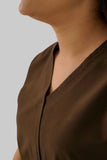 Lisbon Brown Feathersoft™ Milano Scrub Set