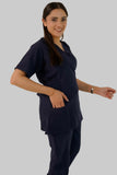 Navy Blue Feathersoft™ Paris Scrub Set