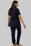Navy Blue Feathersoft™ Paris Scrub Set