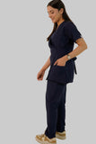 Navy Blue Feathersoft™ Paris Scrub Set