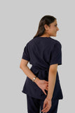 Navy Blue Feathersoft™ Paris Scrub Set
