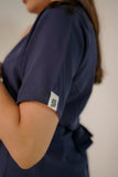 Navy Blue Feathersoft™ Paris Scrub Set