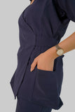 Navy Blue Feathersoft™ Paris Scrub Set