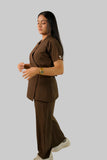 Lisbon Brown Feathersoft™ Paris Scrub Set