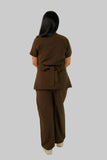 Lisbon Brown Feathersoft™ Paris Scrub Set