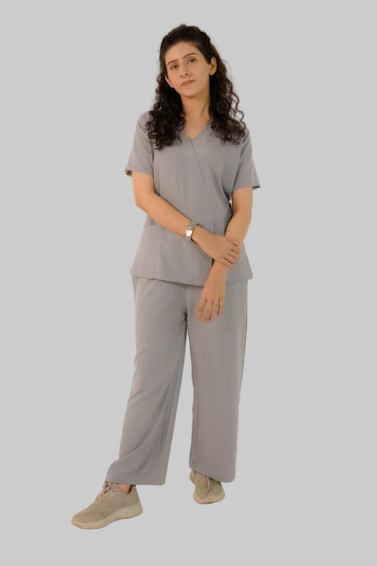 Oslo Grey Feathersoft™ Milano Scrub Set