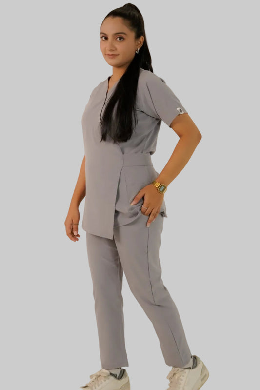 Oslo Grey Feathersoft™ Paris Scrub Set