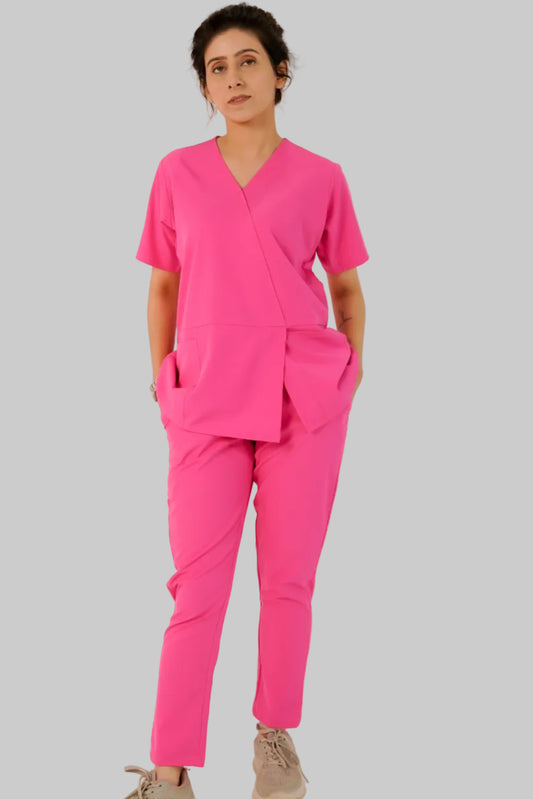 Pink Feathersoft™ Milano Scrub Set