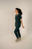 Forest Green Feathersoft™ Paris Scrub Set