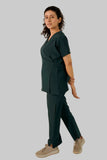 Forest Green Feathersoft™ Paris Scrub Set
