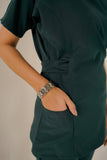 Dark Jungle Green Feathersoft™ Paris Scrub Set