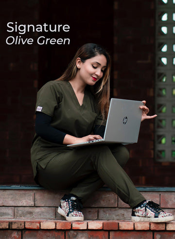     brown nurse uniforms