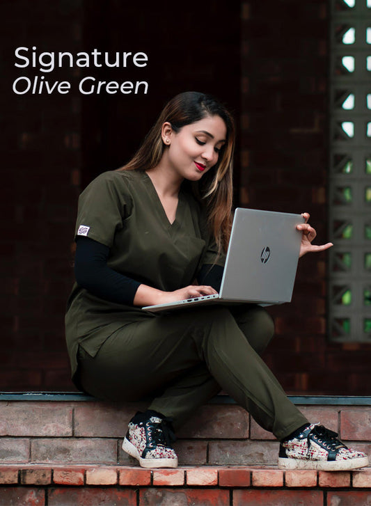     brown nurse uniforms