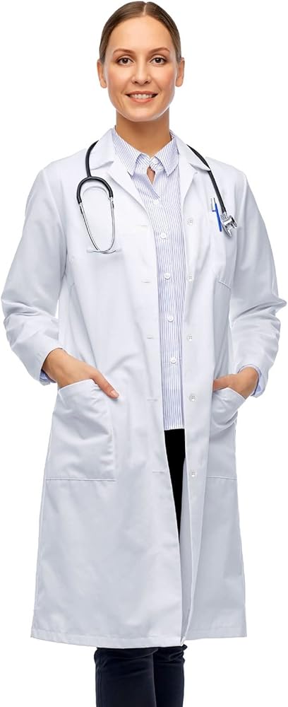 ladies lab coat