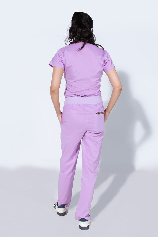 Lavender | Women Classic Collar - Scrubs Pk