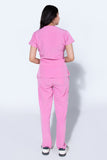 Rose Pink Women Classic Collar - Scrubs Pk