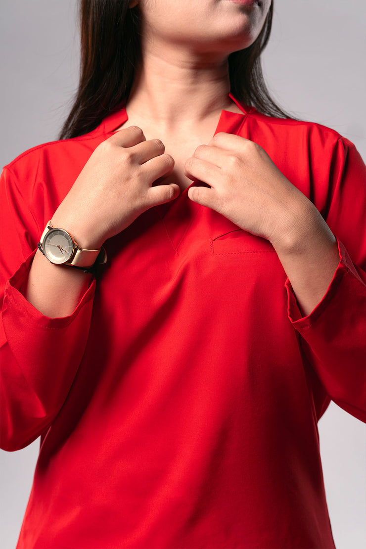 Ferrari Red Minimal edge for Women