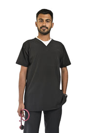 Black Men's Scrubs - Scrubs Pk