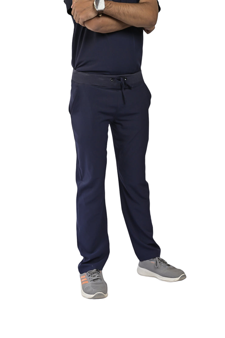 Navy blue bottom Men's Scrubs - Scrubs Pk