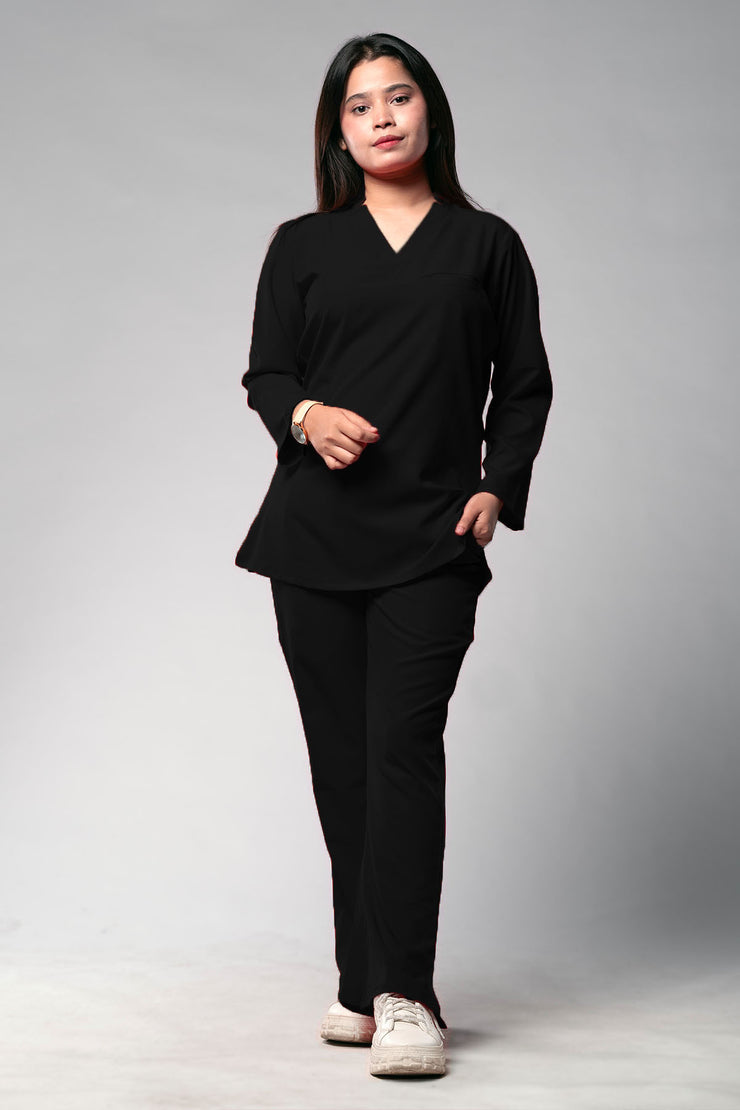 Midnight Black Minimal edge for Women