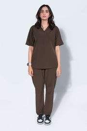 Olive green | Women Classic Collar - Scrubs Pk