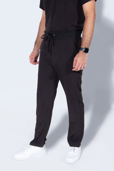 Straight Pant Black - Scrubs Pk