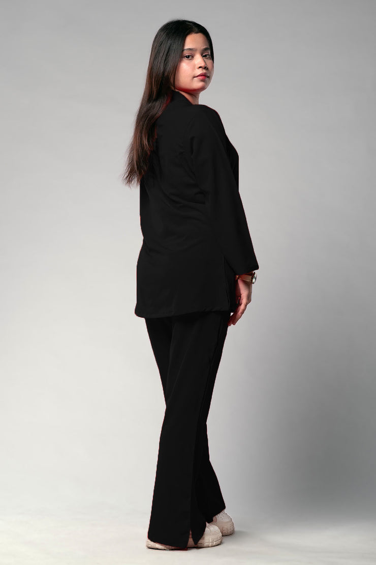 Midnight Black Minimal edge for Women