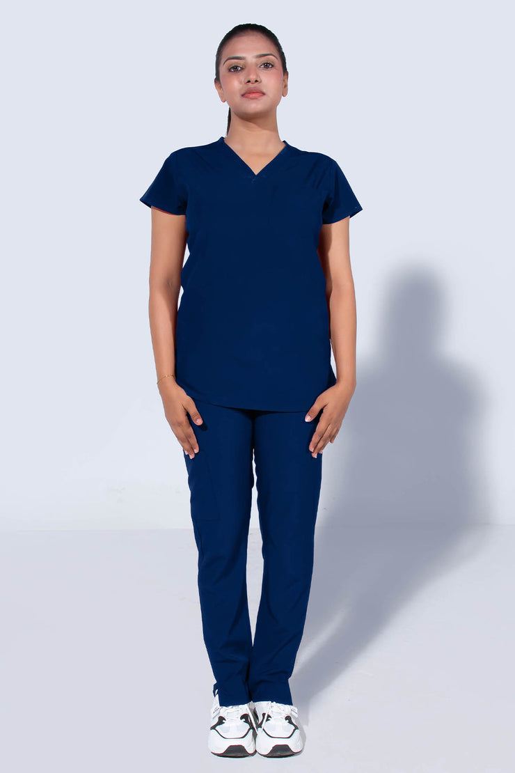 Navy blue Women Scrubs