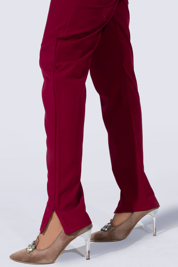 Wide Leg mulberry maroon | Women - Scrubs Pk