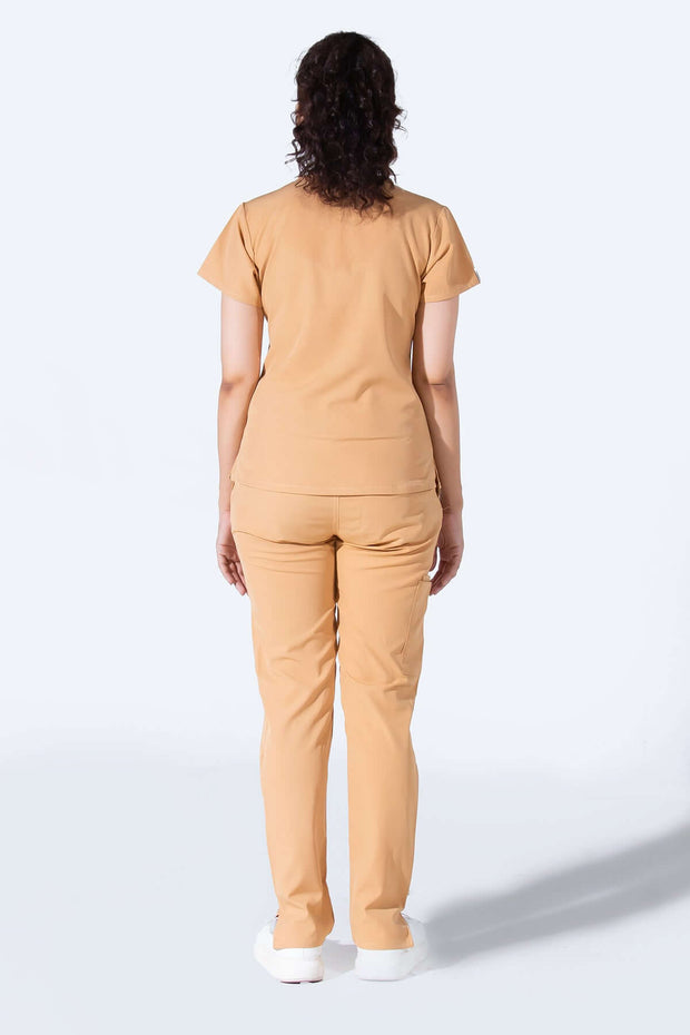 Tan beige | Women Classic Collar - Scrubs Pk