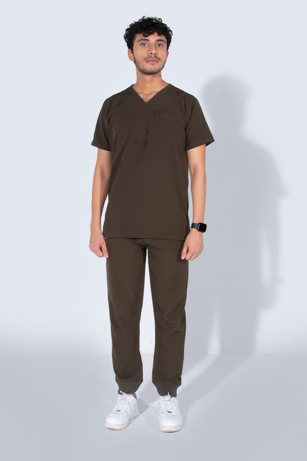 Olive Green | Classic Collar - Scrubs Pk