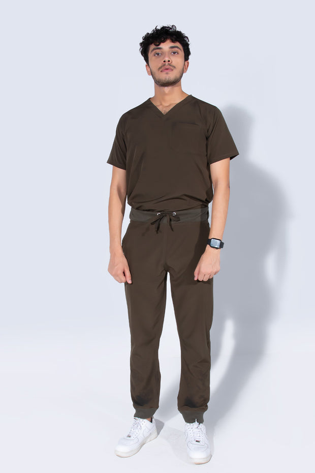 Olive Green | Classic Collar - Scrubs Pk