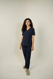 Navy Blue Feathersoft™ Milano Scrub Set
