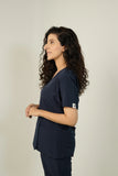 Navy Blue Feathersoft™ Milano Scrub Set