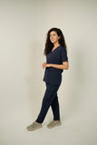 Navy Blue Feathersoft™ Milano Scrub Set