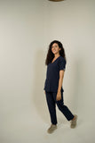 Navy Blue Feathersoft™ Milano Scrub Set