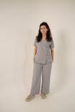 Oslo Grey Feathersoft™ Milano Scrub Set