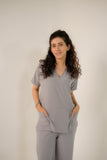 Oslo Grey Feathersoft™ Milano Scrub Set