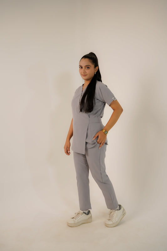 Oslo Grey Feathersoft™ Paris Scrub Set